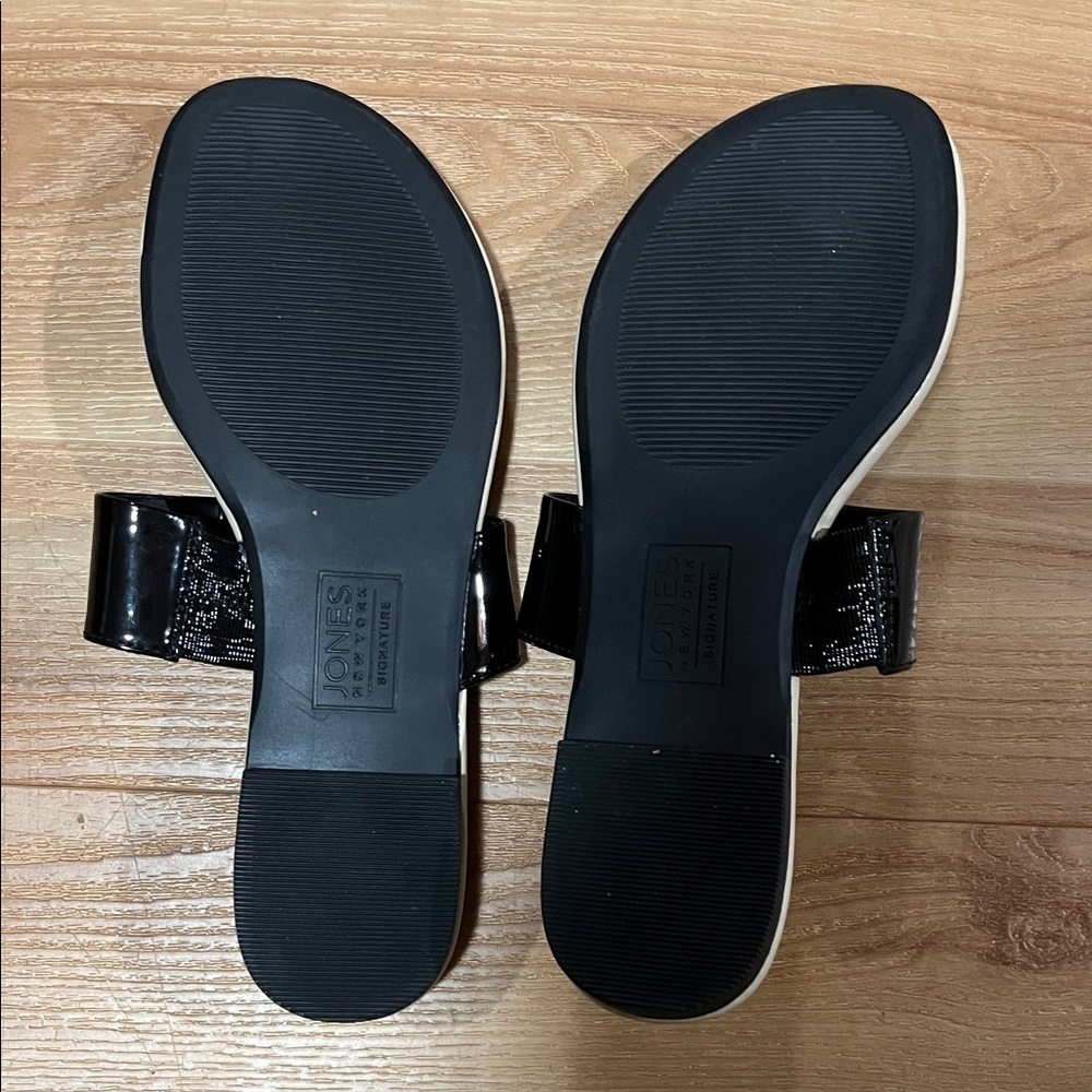 JONES NY Black Women's Sandals - Picture 4 of 4